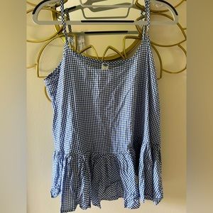 Old Navy Loose Peplum Tank Blouse
